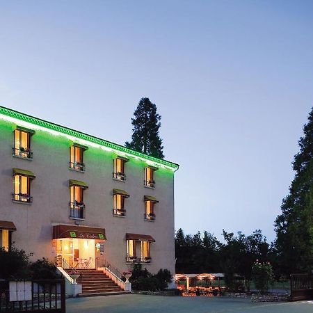 Logis Hotel Restaurant Les Cedres Joyeuse Esterno foto